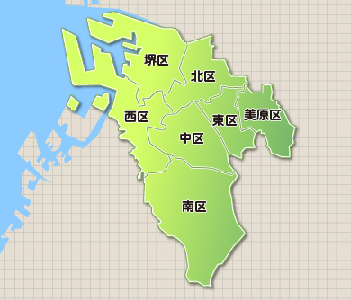 堺市マップ