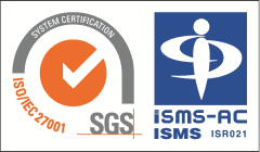 ISO27001｜認証範囲：大阪本社、東京本部