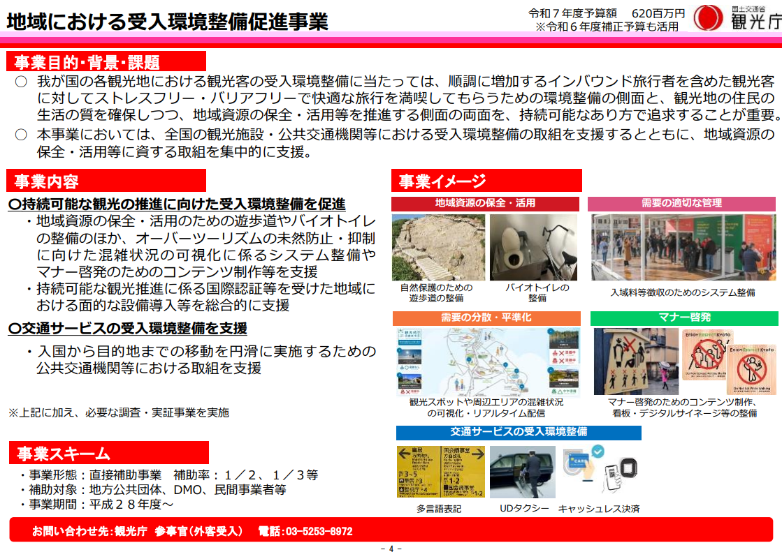 令和7年度予算から読み解く!自治体が使える2025年度のインバウンド補助金パッケージ